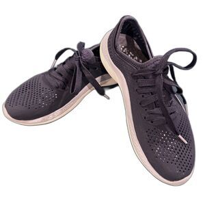 Crocs LiteRide 360 Pacer Sneakers Women’s 6 Blue Nurse Work Walking Comfort